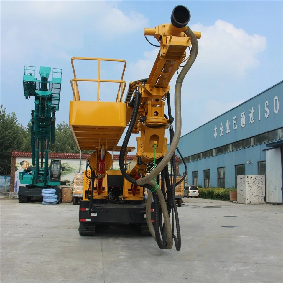 Crawler-mounted Dual-arm Tunnel Rock Bolting Rig high quality